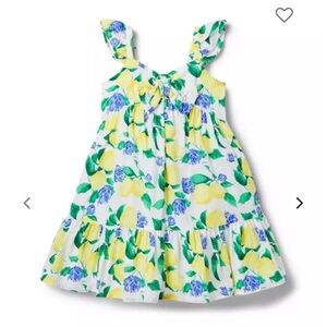 JANIE AND JACK / Lemon Bow Dress Size 18-24 months
